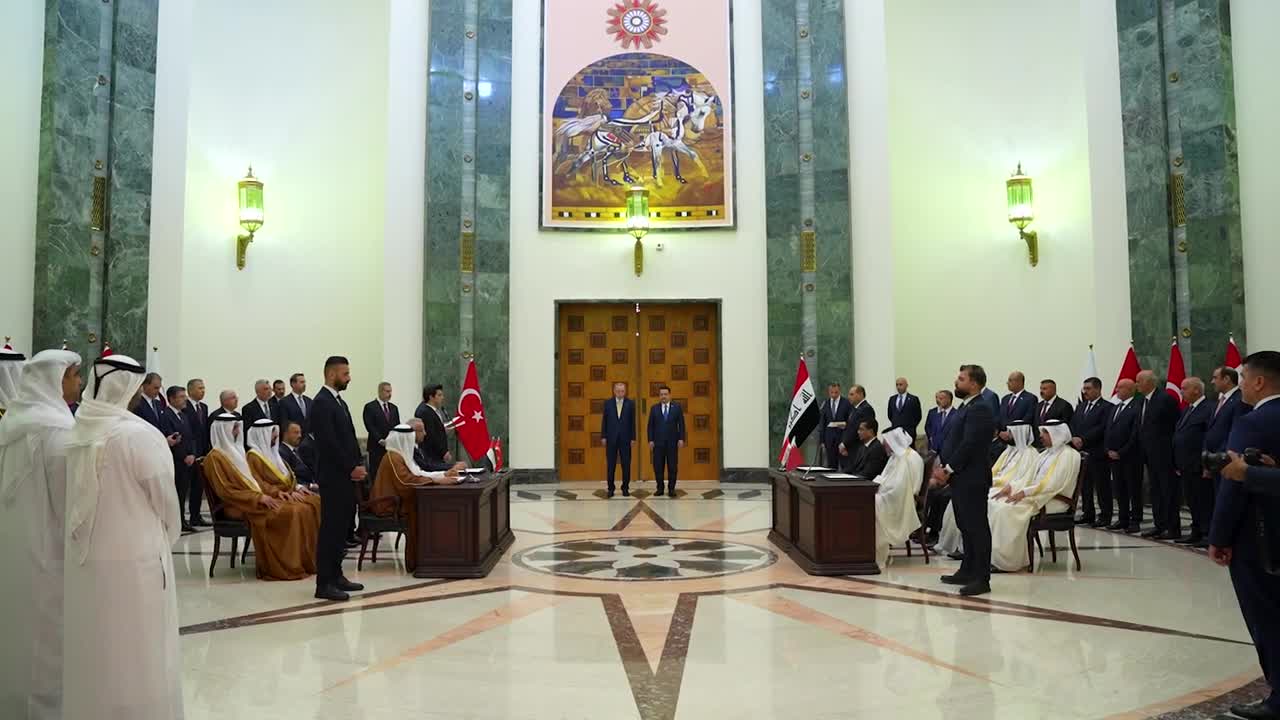 توقيع اتفاقيات بين العراقي وتركيا